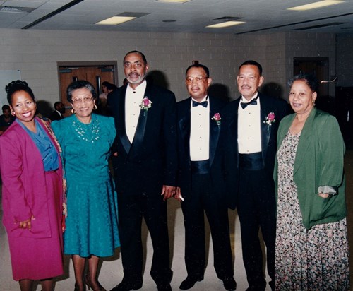 Rose, Helen, Harold, Henry, Rudy and Beverly