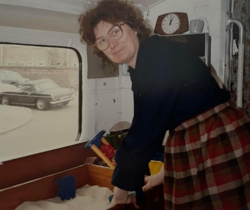 Nan Ann on the Playbus 