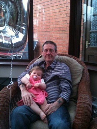 dad with his grandaughter phoebe