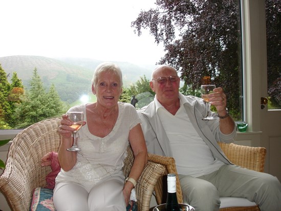 Mam & Dad at Windlestraw, a trip they both loved!