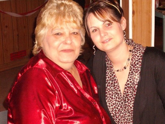 MY MOM AND STEPSISTER WHO WAS ALSO LIKE A DAUGHTER TO MY MOM