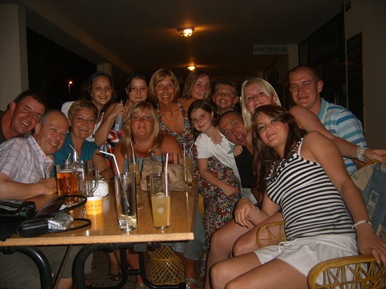 Good Times!  Family & Friends Lanzarote Summer of 2007