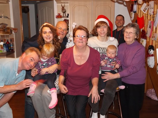 Christmas 2012 With Children and Grandchildren 