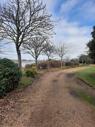 Haslar Creek milatary cemetery. 