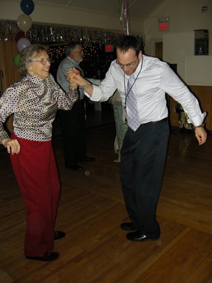 Dancing with Greg