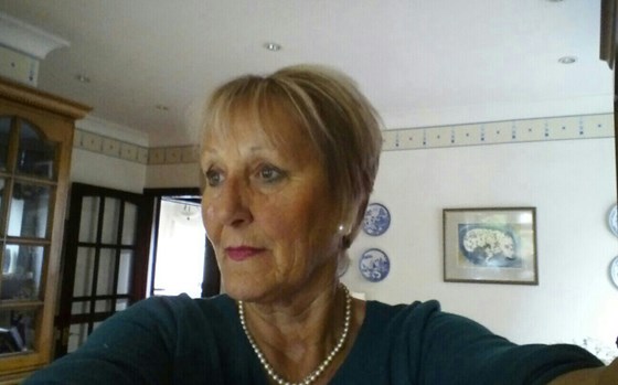 Mum after a new hair cut