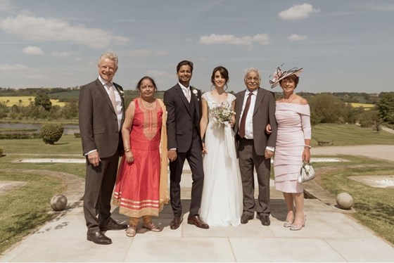Rajat and Rebecca’s wedding, May 2018