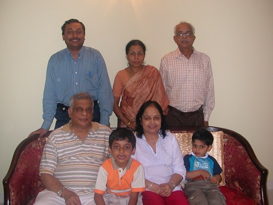 With Prakash, Lily & Anupam in Bangalore