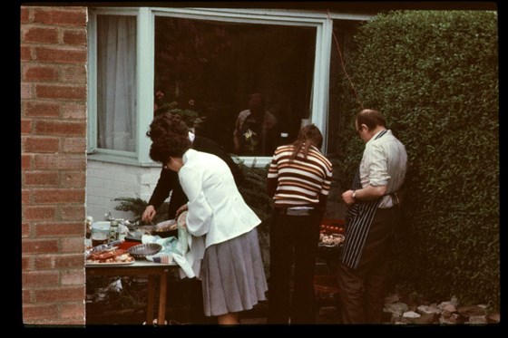 My Uncle Jack - Adam's 21st birthday barbecue May 1972 -  from Jeremy