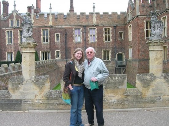 Special memories of a day out at Hampton Court