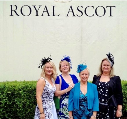 The Four Musketeers at Ascot Ladies Day 2013