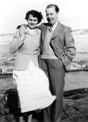 Joyce & Paddy visiting Ireland in 1963.  