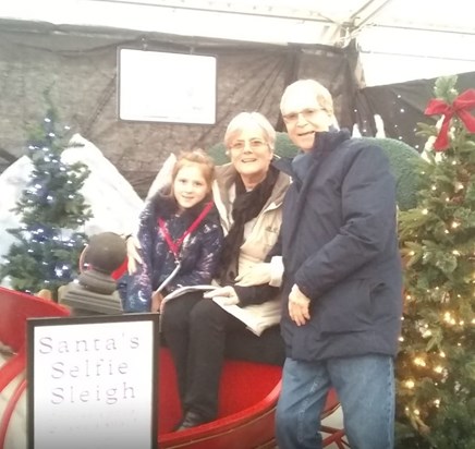 Christmas 2019. Bernie, Jenny and granddaughter Maisy x