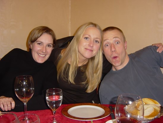 Rob, Emily & Zoe in France 2003