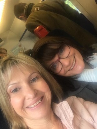 On our way to Paris for Zena’s 50th 🥰
