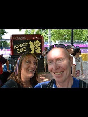 He was So happy that he made it to the Olympic men's marathon. Fabulous day xx