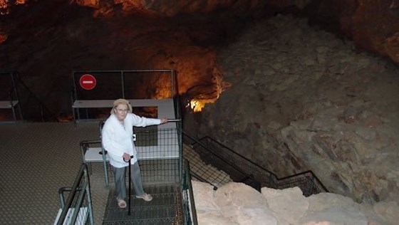 8 Aug 2012 Show cave exploring, Vilefranch, Southern France