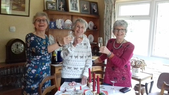 Christmas 2018 - Alison, Mum and Hazel