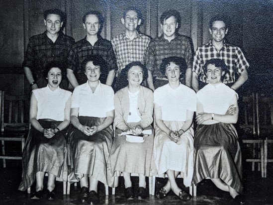 Uni of Brum folk dance team 1952