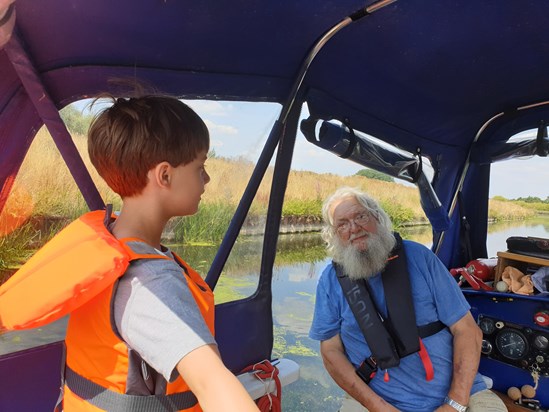 Boating with Grandfather