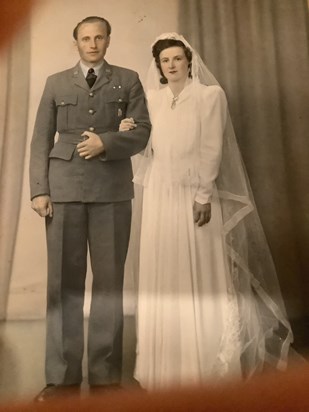 Seweryn. And Jean Steve’s mum and dad on there wedding day