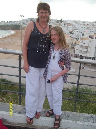 Maria and Caitlin - Portugal - June 2011