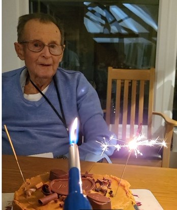 Dad's 87th birthday in March 2022