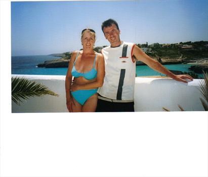 Theresa and Chris in Majorca