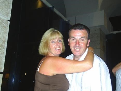 A wonderful person and very much loved friend we wil miss you so much love mags davie and cc always