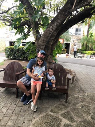 Nino with his grandchildren 2019