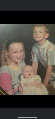 Kerri with brother and sister xx