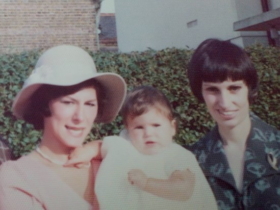 Becoming a god-parent, September 1975