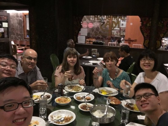 31 Dec 2017 - dinner with Chia’s family