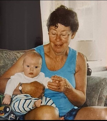 Grandma with Jude