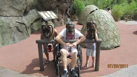 Mom, Grandma and Trinity on our last family trip to the zoo