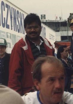 Tirumal during his "red-jacket and moustache" phase