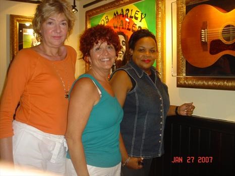 Barb, Peg, & Norma at Hard Rock, Ocho Rios