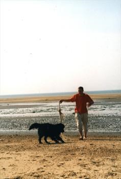In Hunstanton with Red, 2001.