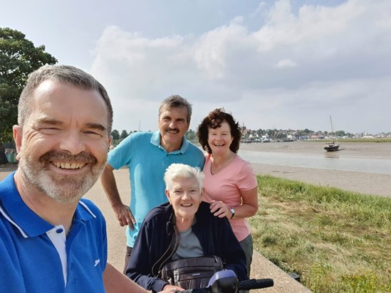 Treasure memories of a much loved mum on a trip to Maldon. 