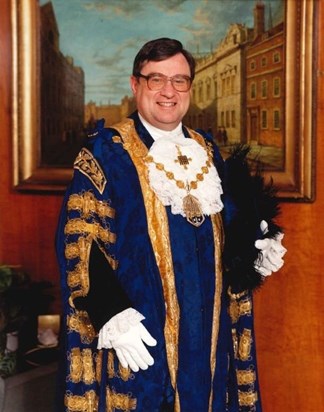 Alan as Lord Mayor of Westminster 1995/96