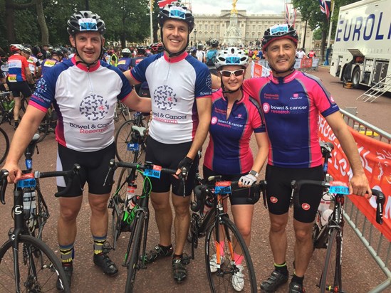 Ride London 100 Miles Team Raising Money for Lucy's Charity