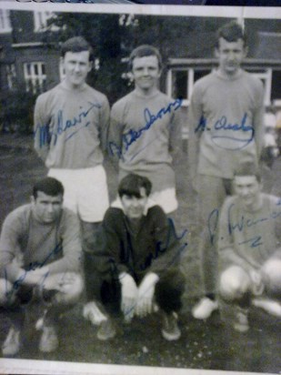 Our 5 a Side Team at Associated Newspapers . Early 1970