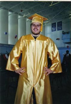 "cheezing" for the camera..Job Corps Graduation 2004