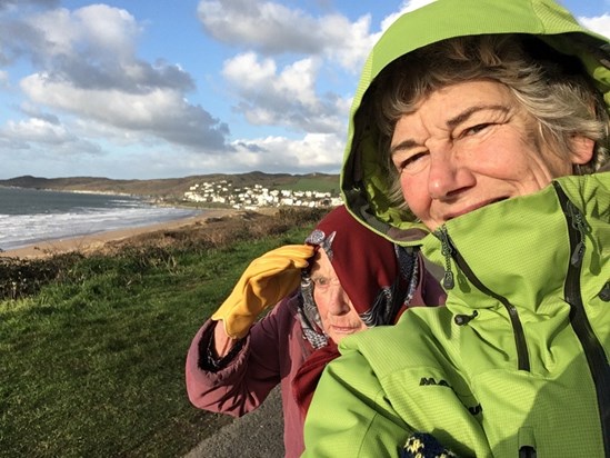 I see no ships…! Marine Drive Woolacombe 2019