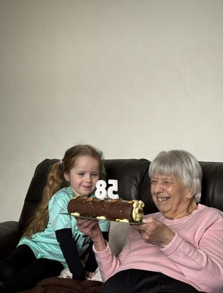 Mum's 85th Birthday with Arabella 