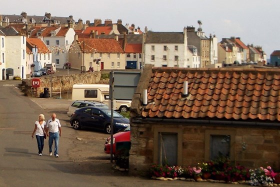 A bonnie day in St Monans, East Neuk of Fife.