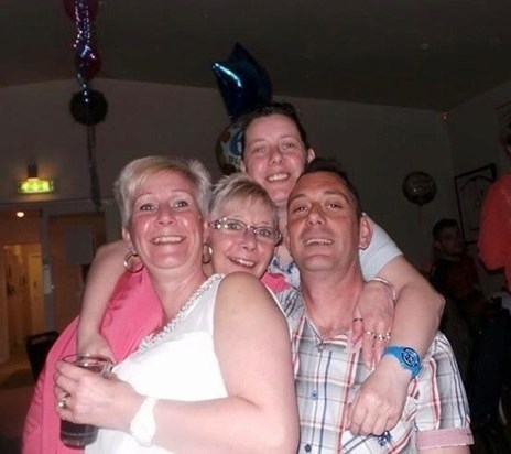 Jan, Becky, John and Nicky 