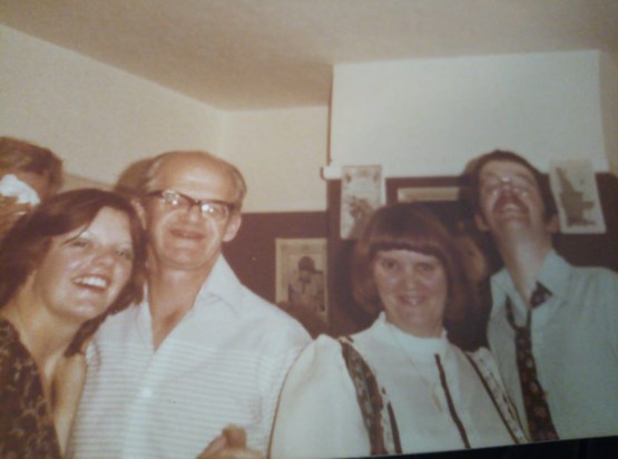 Nanny, Grandad, Karen and Alan 
