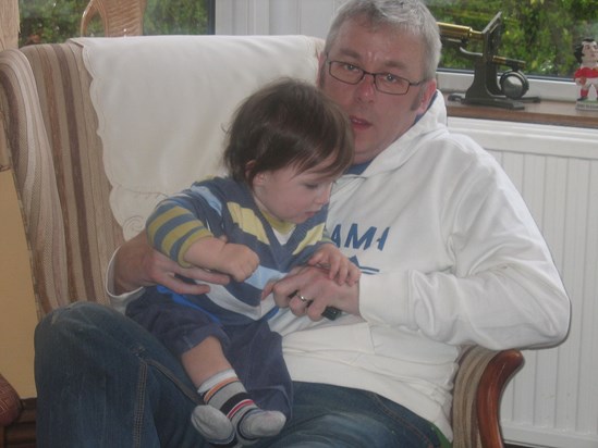 I love you Uncle Ade. Give me a cuddle. xxx