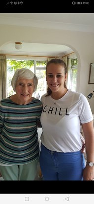 Grandma and me, Oct 2018